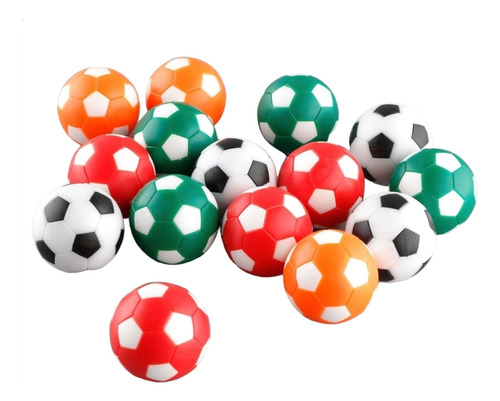 2 Bolas Pelotas Futbolito Futbolin Juego Mesa 3.2cm Futbol