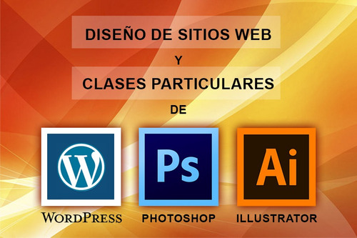 Imagen 1 de 1 de Curso Clases De Wordpress, Photoshop, Illustrator