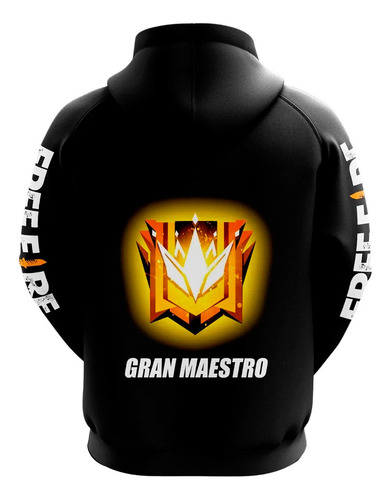 Sudadera Sublimada Free Fire Hoodie