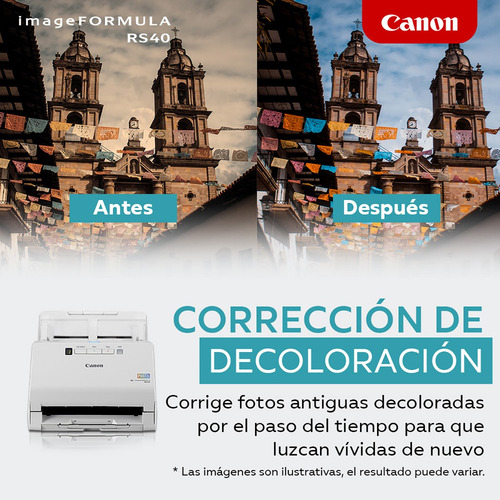 Escáner Canon Imageformula Rs40