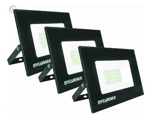 Kit 3 Reflector Led Jeta 50w Flujo Luminoso 4250lm sylvania