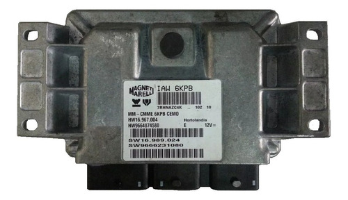 Ecu Calculador 6kpb  Peugeot 307 2.0 16v