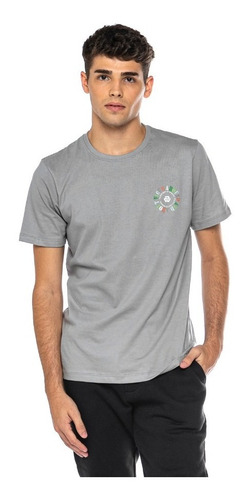 Remera Vicus Abot Gris Perla