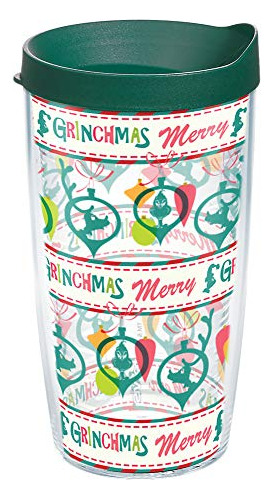 Tervis Dr. Seuss Grinch Christmas Pattern Made In Usa 4fd6d