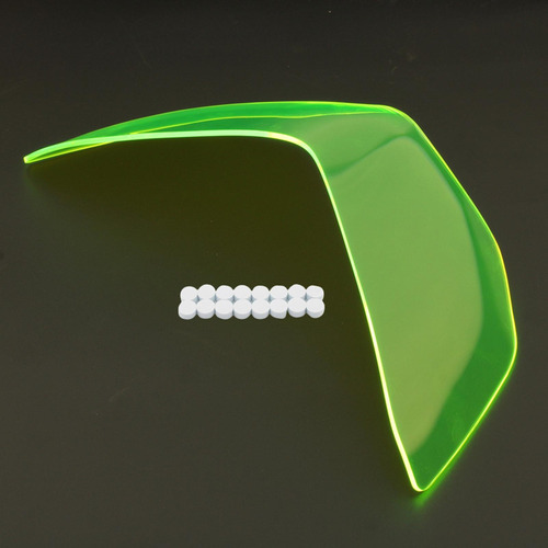 Protector De Faro Para Motocicleta, Cubierta Para Faro Verde