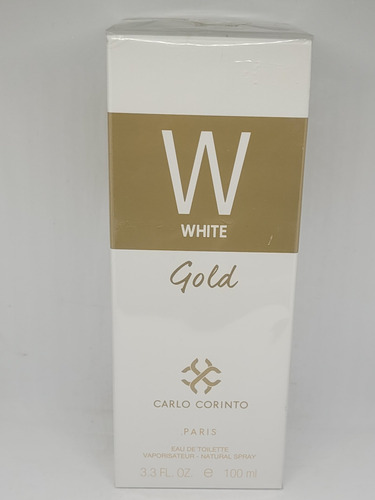 Perfume White Gold Carlo Corinto Garantizado Envio Gratis