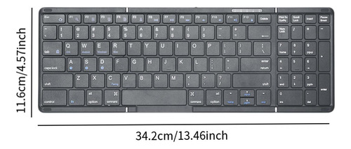 Mini Teclado Sem Fio Com Touchpad Teclas Numéricas