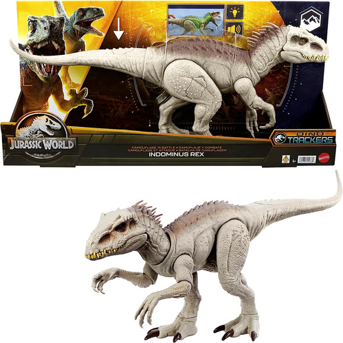 Indominus Rex Jurassic World C/sonido Luz Dinosaurio Mattel