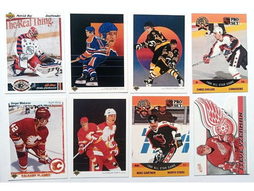 Cartas Colección Hockey Gretzky Messier Patín Hielo Nhl