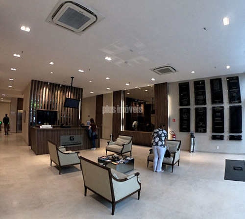 Imagem 6 de 13 de Alphaville Conjunto Comercial Com 45,78m² - 1 Wc E 1 Gar - Pp16127