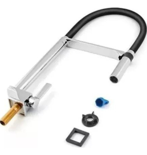 Kit Cuba Gourmet Com Torneira Bica Alta Doc Cozinha Docol