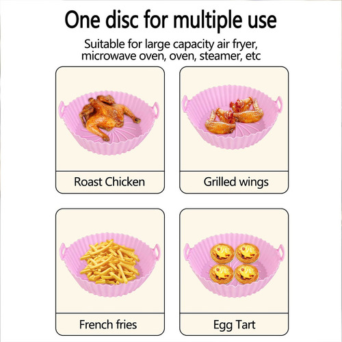 Freidora De Aire Molla De Silicona M Air Fryer Molde For Ho