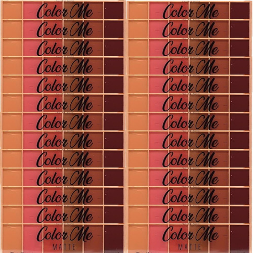 Imagem 10 de 10 de Paleta De Blush Color Me Matte Efeito Natural - Vivai 2004.4