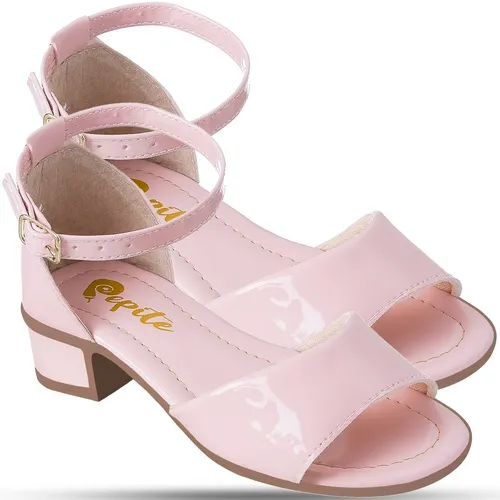 Sandalia Infantil Menina Sapato Salto Saltinho Casamento