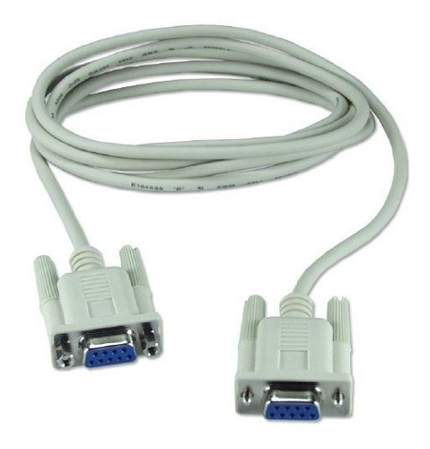 Cable Db9f 10 Pie Null Modem Beige