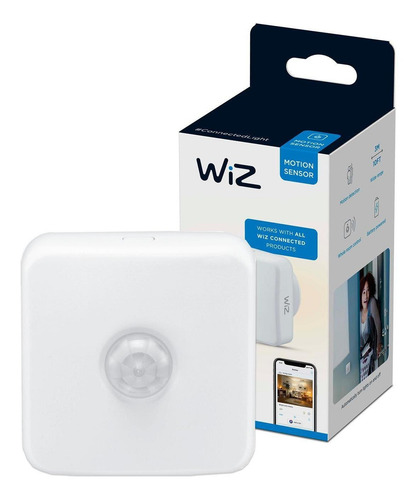 Imagen 1 de 9 de Wiz Sensor De Movimiento Wi-fi