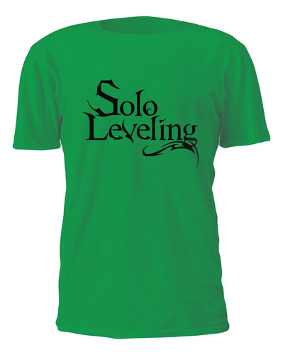 Solo Leveling Logo Remera Friki Tu Eres