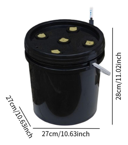 Dwc Hydroponics De Cultura Em Águas Profundas Kit De De