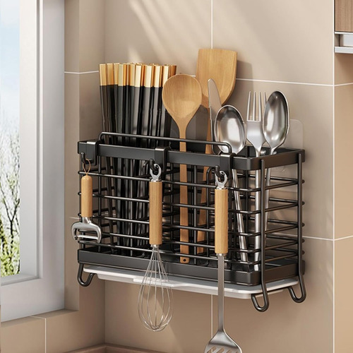 Soporte Para Utensilios, Escurridor De Platos Para Encimera