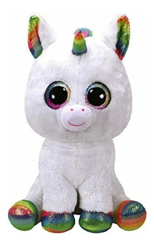 Gorro gigante de peluche con forma de unicornio Pixy 37 con juguete