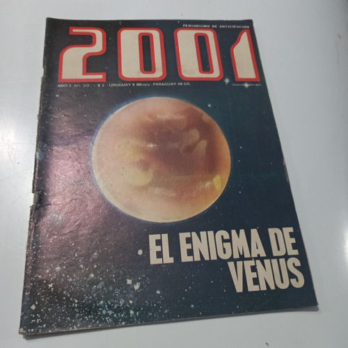 2001 Periodismo De Anticipacion 33 El Enigma De Venus