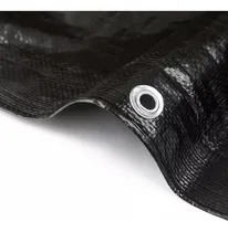 Comprar  Rafia Cubrecerco Negra Con Ojales 1,50 Mts De Ancho X 12 Mt