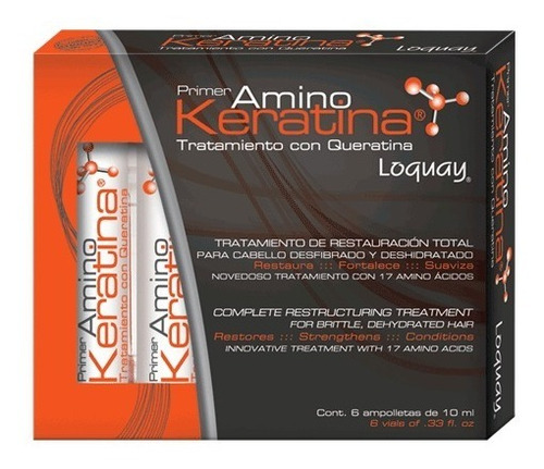 Primer Aminokeratina Ampolletas