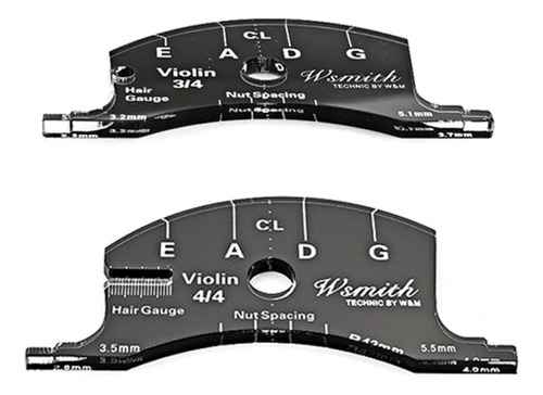 Herramienta De Medición Para Violín: Tres Cuartos