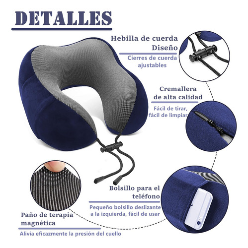 Almohada De Viaje Para Cuello Suave, Almohada De Cuello De