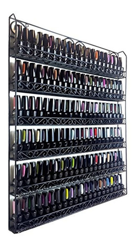 Pana Premium Nail Polish Display Metal Wall Mounted Rack - F