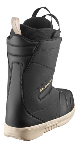 Botas De Snowboard Salomon Faction Boa Black Black Rainy Day