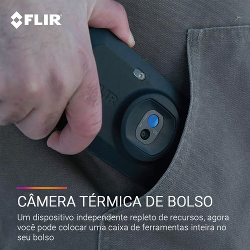Câmera Termográfica 19.200 Pixels Msx Wi-fi Ignite Flir C5