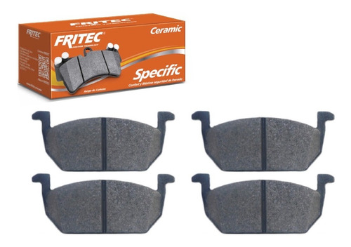 Balatas Delanteras Seat Ibiza 2020 1.6 Lts Ceramica Fritec