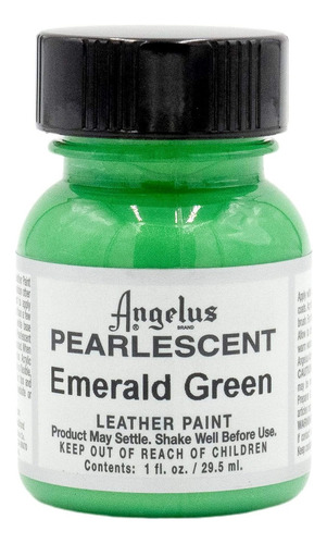 Pintura Acrílica Angelus 1 Oz Color Emerald Green