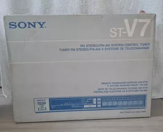 Tuner Sony Com Controle Remoto St-v7 Linha Precise V7 Japan