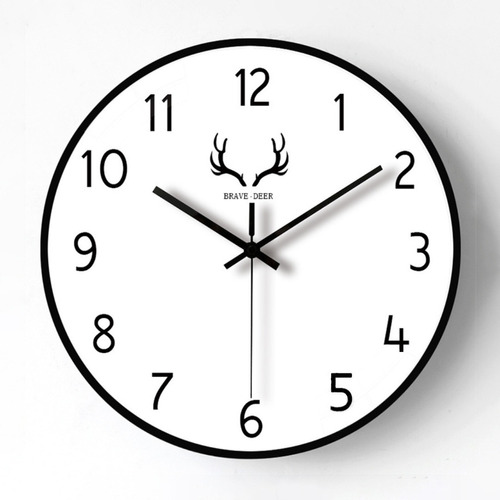 Reloj De Pared A Pila 30cm Moderno Decoracion Silencioso