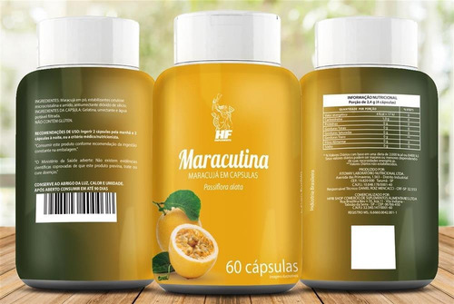 Imagem 3 de 5 de 6 X Maracuja (passiflora) 500mg Fitoway - 60 Caps