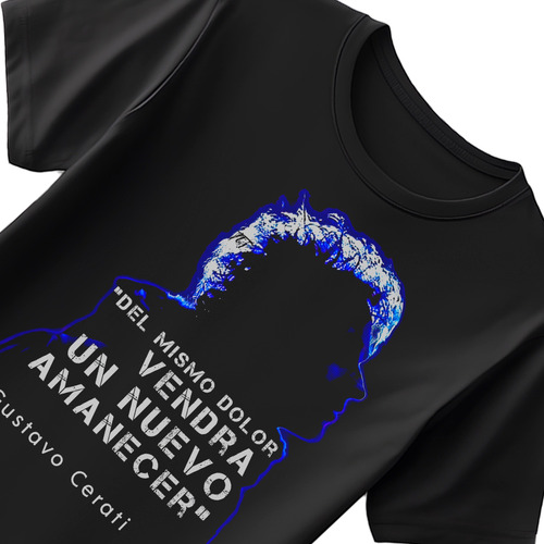 Playera Unisex Gustavo Cerati - Estilo Único