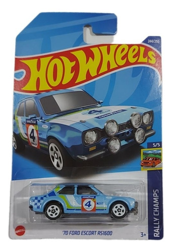 Hot Wheels Ford Escort Rs1600 Año70 Mattel Original