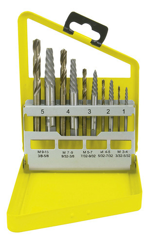 Juego De Extractor Para Tornillos Con Brocas, 10pz Surtek