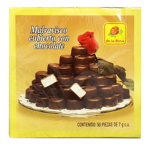 Auténtico Importado Mexicano De La Rosa Chocolate Cubierto M