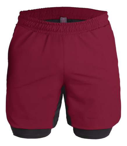 Short Deportivo 3.0 Con Doble Licra | Gym | Atlas Iron