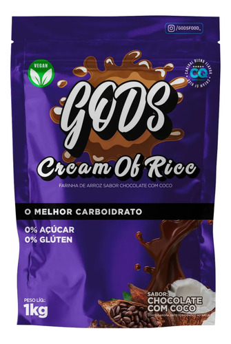 Cream Of Rice Sabor Chocolate Com Coco - Canibal Inc
