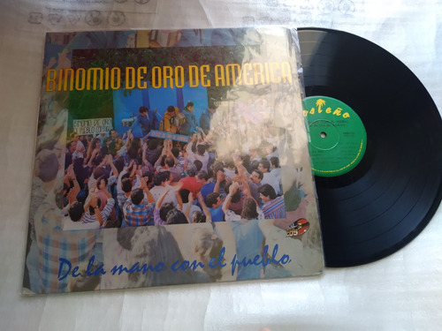 Lp De Oro De América De La Mano Con El Pueblo 1995 Costeño