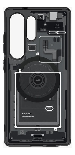 Capa Spigen Ultra Hybrid Zero Magfit Para Samsung S25 Ultra
