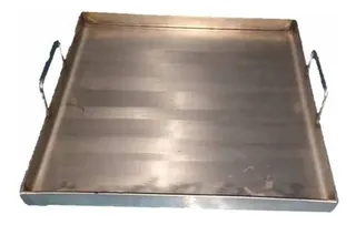 Plancha Para Asar De 40x40 En Acero Inoxidable T-304 C-10
