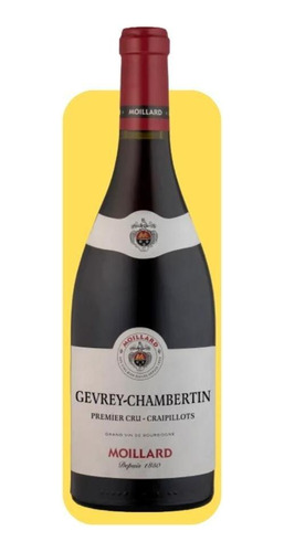 Vinho Tinto Moillard Gevrey Chambertin 14.5% | Pinot Noir