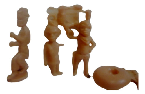 Cantinflas Set De 3 - Juguete Plastico De Coleccion Bootleg