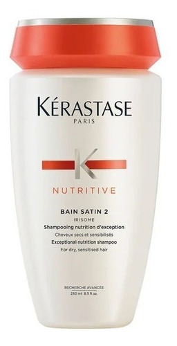 Kerastase Bain Satin 2 Nutritive, Shampoo Cabello Seco 