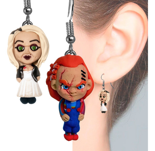 Aretes De El Muñeco Diabólico 